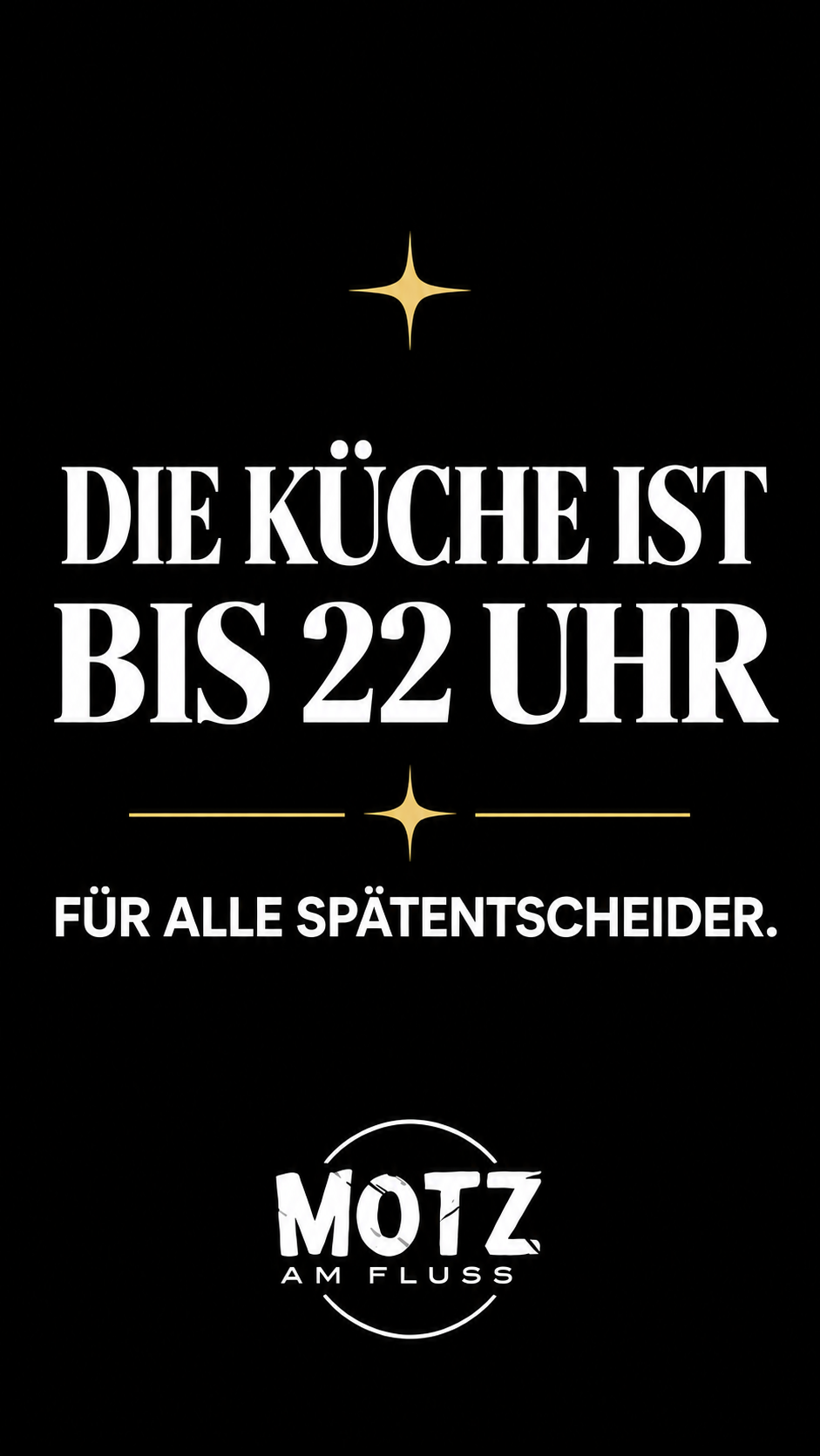 Küche bis 22 Uhr